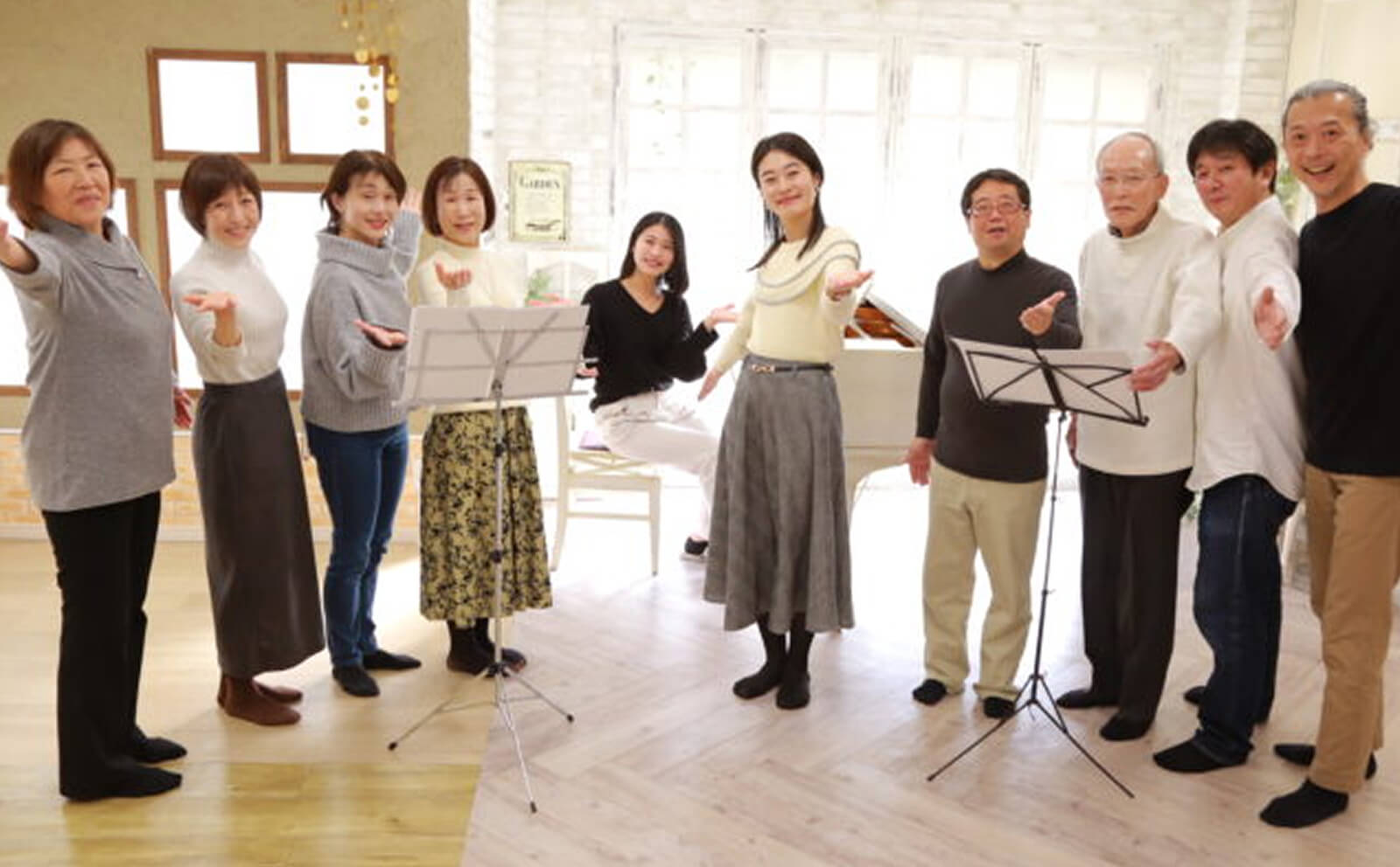 大人のピアノ教室の様子