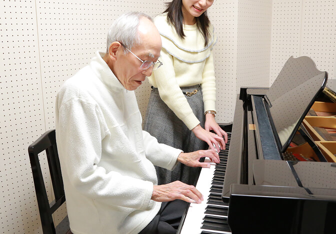 個別レッスンの様子