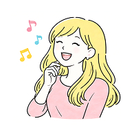 ボーカル教室に通う生徒のイメージ